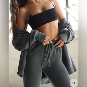 NWT JOAH BROWN Empire Jogger 
Evergreen French Terry